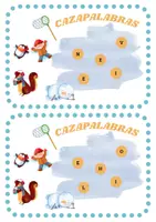 Vista previa - Juegos / Gamificación - CAZAPALABRAS VERSIÓN INVIERNO - Portada