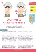 anteprima - Opere didattiche / Libri di testo - Costruisci Carlo Supereroe - Pagina di copertina
