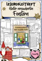 Vorschau - Arbeitsblätter - Hinter verzauberten Fenstern | Lesebegleitheft | Klasse 3/4 - Deckblatt