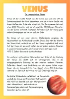 Vorschau - Arbeitsblätter - Planeten Infotexte (differenziert) + Steckbrief Blanko - Seite 2