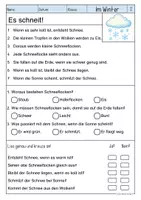 Vorschau - Arbeitsblätter - Lesen & Verstehen - Im Winter - Leseförderung für Leseanfänger (Klasse 1-2) - Seite 3