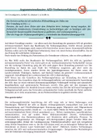 Vorschau - Arbeitsblätter - Argumentendossier und Rollenkarten Diskussion AfD-Verbotsverfahren Fishbowl - Deckblatt