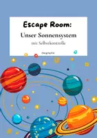 Vorschau - Arbeitsblätter - Forscherheft Sonnensystem mit Stationenarbeit - Deckblatt
