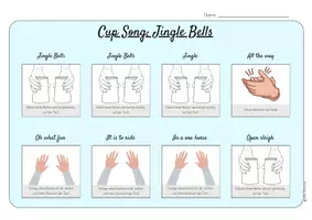 Vorschau - Arbeitsblätter - Jingle Bells Cup Song - Seite 3