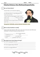 Vorschau - Arbeitsblätter - Charles Dickens` Weihnachtsgeschichte: Text & Arbeitsblatt - Seite 3