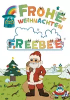 Vorschau - Arbeitsblätter - Frohe Weihnachten mit den Alonies - Malen, schneiden & kleben - Deckblatt