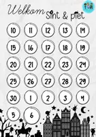 Voorbeeld - aftelkalender Sint & piet - Pagina 2