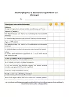 Vorschau - Klassenarbeiten - Klassenarbeit Argumentation, Klasse 6 - Seite 3