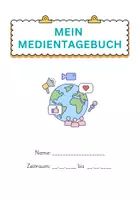 Vorschau - Arbeitsblätter - Medientagebuch - Dokumentation der Mediennutzung - Deckblatt