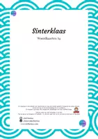 Voorbeeld - Juf Larissa - Woordkaarten A4 Sinterklaas - Pagina 1