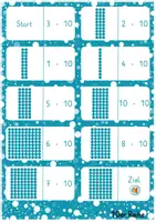 Vorschau - Stationenlernen - Freebie Domino 10er Reihe - Seite 1