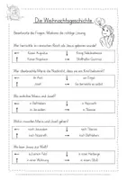 Vorschau - Arbeitsblätter - Bibellabyrinth Weihnachtsgeschichte Jesu Geburt Quiz - Seite 3