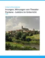 Vorschau - Unterrichtsreihen - Irrungen, Wirrungen von Theodor Fontane - Unterrichtsmaterial - Deckblatt