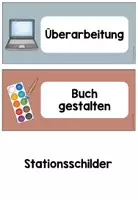 Vorschau - Stationenlernen - Textwerkstatt: Ein (eigenes) Buch schreiben - Seite 3