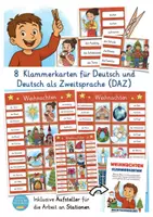 zapowiedź - Deutsch karty z klamerkami – Boże Narodzenie | nauka niemieckiego w zabawny sposób - strona 1