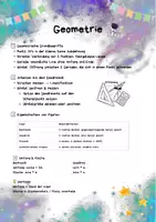 Vorschau - Poster - Geometrie Grundlagen Merkposter - Seite 1