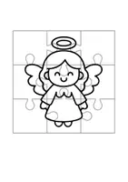 Vorschau - Arbeitsblätter - Puzzle Weihnachten zum Ausmalen Klasse 4-5 Vertretung - Seite 3