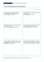 Vorschau - Arbeitsblätter - Die Prozentrechnung - Seite 3