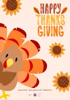 Vista previa - Hojas de trabajo - PACK THANKSGIVING - ENGLISH 🦃 - página 1