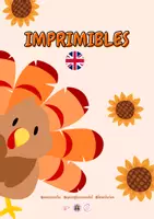 Vista previa - Hojas de trabajo - PACK THANKSGIVING - ENGLISH 🦃 - página 2