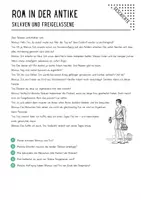 Vorschau - Arbeitsblätter - Sklaven und Freigelassene im Alten Rom - Deckblatt