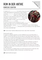 Vorschau - Arbeitsblätter - Römische Soldaten – Leben, Ausrüstung und Aufgaben eines Legionärs - Deckblatt