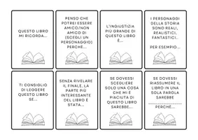 anteprima - Flashcard - Carte del lettore. Per riflettere e parlare di un libro. - Pagina 2