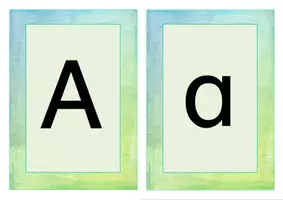 anteprima - Flashcard - Buchstabe A Einführung Bildkarten, Wortkarten, Alphabetisierung, DaZ, Deutsch (Introduzione alla lettera A – carte illustrate, carte con parole, alfabetizzazione, DaZ) - Pagina 1