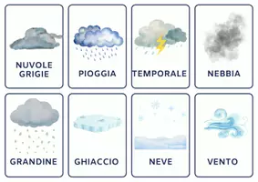 anteprima - Flashcard - Materiale educativo sull'INVERNO - Pagina 3