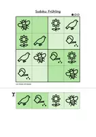 Vorschau - Arbeitsblätter - Materialpaket: Sudoku 4x4 "Rund ums Jahr!" - Logisches Denken fördern! - Seite 2