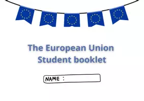 Aperçu - Préparation de séance / Séance complète - The European Union Student booklet - Page de couverture