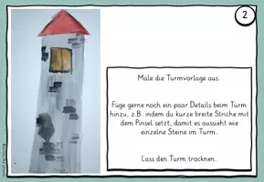 Vorschau - Mal- und Bastelvorlagen - Rapunzel im Kunstunterricht: Anleitung - Seite 3