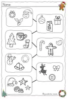 Vorschau - Arbeitsblätter - Zuhörgeschichte - Nikolaus und seine bunte Weihnachtswerkstatt - Seite 1
