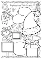 zapowiedź - Radość z Bożego Narodzenia – kreatywne pisanie po niemiecku Deutsch Weihnachten Arbeitsblätter kreatives Schreiben - strona 3