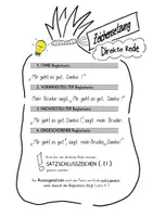 Vorschau - Arbeitsblätter - Direkte Rede - Seite 1