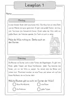 Vorschau - Arbeitsblätter - Lesefrühstück - 10 wöchentliche Leseaufgaben - Seite 3