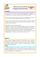 Vista previa - Juegos / Gamificación - Categorías gramaticales II (juego de asociación) - página 1