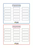 Vista previa - Juegos / Gamificación - Categorías gramaticales II (juego de asociación) - página 3