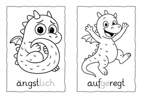 Vorschau - Bildkarten - Bildkarten: Emotionen - Deckblatt
