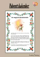 Vorschau - Poster - Der magische Adventskalender – Eine Vorlesegeschichte - Deckblatt