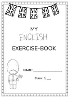 anteprima - Esercizi - Quaderno di inglese Classe 1 - Pagina di copertina