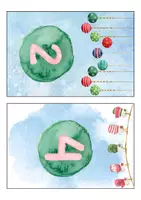 Vorschau - Mal- und Bastelvorlagen - Adventskalender Schule Megabundle – 4 Designs & Gutscheine für Klasse - Seite 2