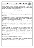 Vorschau - Präsentationen/Tafelbilder - Blitzlesen I Klasse 1 I animierte Präsentation (2) I Grundschrift - Seite 1