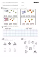Aperçu - Feuilles d'exercices - évaluation maths périodes 1,2 by ProfdeAaZ - Page 2