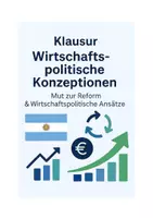 Vorschau - Klassenarbeiten - Q1 Klausur Sozialwissenschaften (Wirtschaft) - Mut zu Refomen!? - Deckblatt