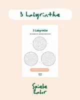 Vorschau - Spiele - Kompetetives Minispiel - 3 Labyrinthe - Deckblatt