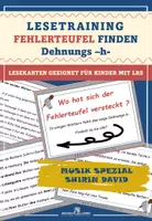 Vorschau - Fördermaterial/Inklusion - Musik Spezial Shirin David: Fehlerteufel Lesekarten Dehnungs -h - Deckblatt