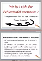 Vorschau - Fördermaterial/Inklusion - Bundestagswahl: Fehlerteufel Lesekarten Dehnungs -h - Seite 2