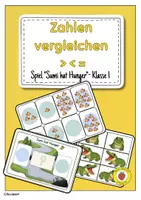 Vorschau - Spiele - Spiel größer kleiner gleich - Sumi hat Hunger - Deckblatt
