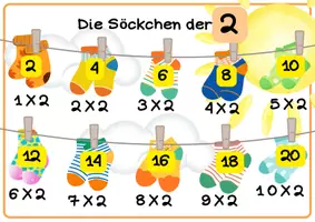 Vorschau - Poster - Das bunte Einmaleins - Seite 3